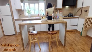Persian Conversation Story Iranian Sex With Us In The Kitchen At Our Stepmother's House When Haji Wasn't Home