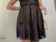 See-Through Try on Haul at the Mall