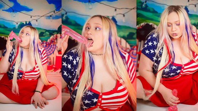 July 4 JOI ! || Толстушка на барбекю
