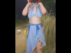 骚妮露泳装公园露出路边脱衣全裸（完整版推特） - Screenshot 10 of 16 - Genshin Cosplay