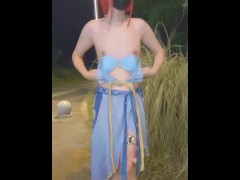 骚妮露泳装公园露出路边脱衣全裸（完整版推特） - Screenshot 13 of 16 - Anime Cosplay