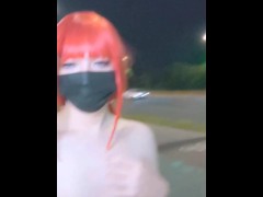 骚妮露泳装公园露出路边脱衣全裸（完整版推特） - Screenshot 15 of 16 - Genshin Cosplay