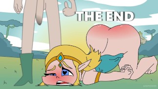 Link FUCKS Zeldas Virgin Pussy! Rule34 hentai