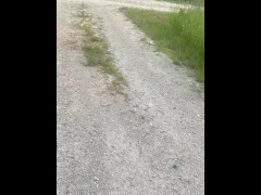 Caught Hiking in Diaper