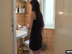 MAKE ME PRETTY - Tiny TIKTOK Babe Rough Fucked Before The Party - Sophie Weber - Screenshot 1 of 16 - Homemade