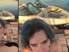 Boat Bonanza: Public Risky Sex with Mini Bikini Beauty