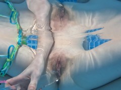 Underwater Dildo and Cream