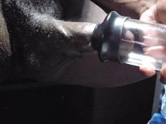 Penis pump session ending - Screenshot 5 of 16 - Penis Massage