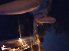 Teenage girl gets naked car and lets the public enjoy her sexy body