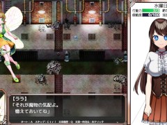 【#01 魔法少女オパールライブ（体験版）】巨乳変身RPGエロゲーム。集団でぶっかけられ口内射精される。 - Screenshot 7 of 16 - 巨乳