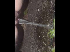 Desperate to piss after drinking