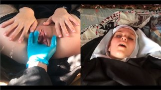NUN Vilu Vidish IS SQUIRTING A LOT!!