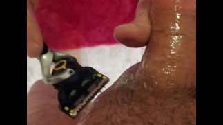 Shaving your cock and balls
