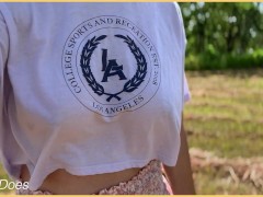 Wifey looks amazing outdoor flashing