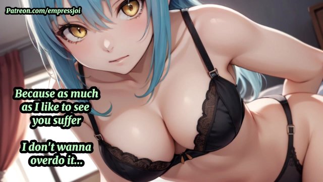 [HENTAI JOI] Cum To Being Smothered (breath play, femdom, humiliation)
