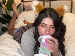 🍒 📚 Uni Girl Gives YOU INTENSE EAR ATTENTION & LICKS Latina UWU HOT 👅 👀