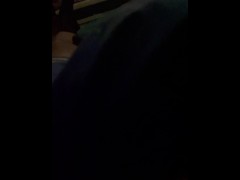 Jerking while my bff is laying over there