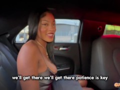 Fucking my girlfriend on a plane ends in creampie