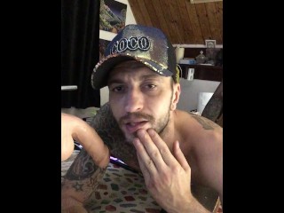 A Bit of a Sloppy Cock Sucking before I get Sloppier!!😎❤️‍🔥
