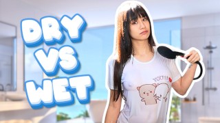 Youtube Wet Vs Dry T-Shirt Featuring Elixir Elf