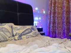 Blonde Teasing Oiled ASS Pussy Creampie