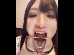 Short video for tooth fetishists