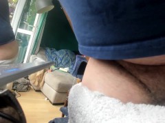 after shower towel slipping