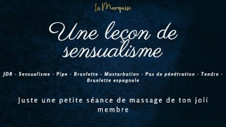 Dirty Talk French | Coquine en chaleur veut prendre soin de ta jolie queue