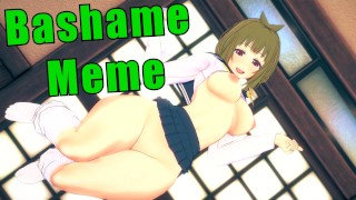 Shikanoko Is Uncensored After A Lazy Meme Bashame Gets Creampied