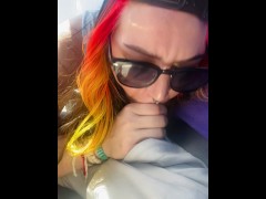 Sexy MILF slurps me up on Freeway - Screenshot 14 of 16 - Girls Finishing Guys