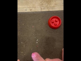 Morgendliche Sperma-Session