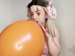 Balloon Bunny Blows Up Balloons - TRAILER