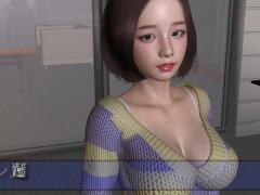 【時間を止めて生意気な後輩に倍返し 実況(体験版)】時間停止リアル３Dアニメーションエロゲー。爆乳JDにエロいことする。 - Screenshot 3 of 16 - Bigtits Hentai