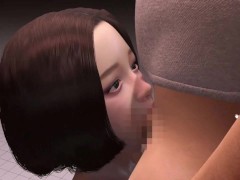 【時間を止めて生意気な後輩に倍返し 実況(体験版)】時間停止リアル３Dアニメーションエロゲー。爆乳JDにエロいことする。 - Screenshot 9 of 16 - Hentai