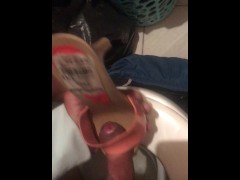 Gozada rápida nos tamancos da vizinha