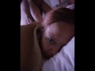 Sleepless Cuckquean Night - Sharing a Bed with my Husband and his Cuckcake