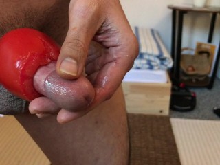 Мастурбирую помидорами и овощами