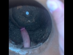 Sticking my worm in a flower pot