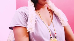 印度美妻和愤怒的丈夫操屄，泰卢固语肮脏的谈话