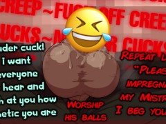  Fubuki is Built For BBC Not For Your Tiny Cock Loser! Hentai Joi (Femdom Cuckold Censorship)