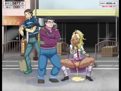 【俺の町が止まった時 実況】時間停止2Dアニメーションエロゲー。野外でギャルや生徒会長にエッチなことしちゃう。 16/16