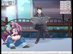 【俺の町が止まった時 実況】時間停止2Dアニメーションエロゲー。野外でギャルや生徒会長にエッチなことしちゃう。 2/16