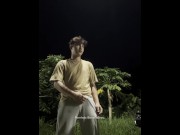 OUTDOOR: INABUTAN AKO NG LIBOG SA KALSADA KAYA NAG JAKOL AKO