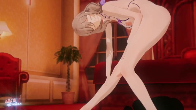 Сексуальная Лиза из Genshin Impact в нижнем белье Танцует яблочный пирог 【 R-18 】