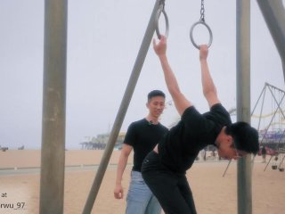 Anthony’s first time getting fucked, Asian boys flip fuck. screenshot number 1