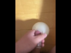 過去動画② コンドームパンパンに大量射精 - Screenshot 15 of 16 - Big Cum Load