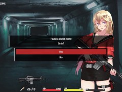 TUNNEL ESCAPE - CUTE BLONDE GIRL BEING FUCKED BY OLDMAN