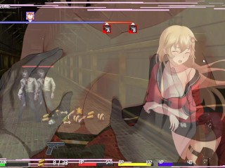 18-ЛЕТНЮЮ БЛОНДИНКУ ТРАХАЮТ ЗОМБИ