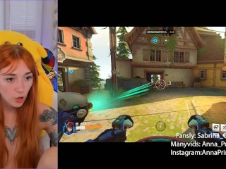 Первая игра в Overwatch (Я соснула)