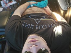 Horny Trans Man Cums Hard w/ Vibrator in Car (Deep Voice ASMR)